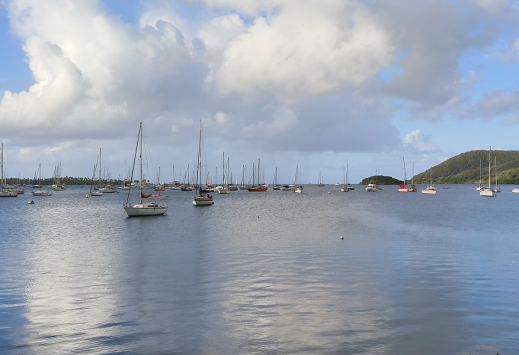 Navigation nocturne vers Bequia